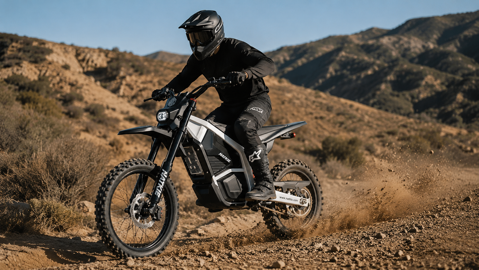 electric dirt bike vs gas dirt bike off-road trail comparison