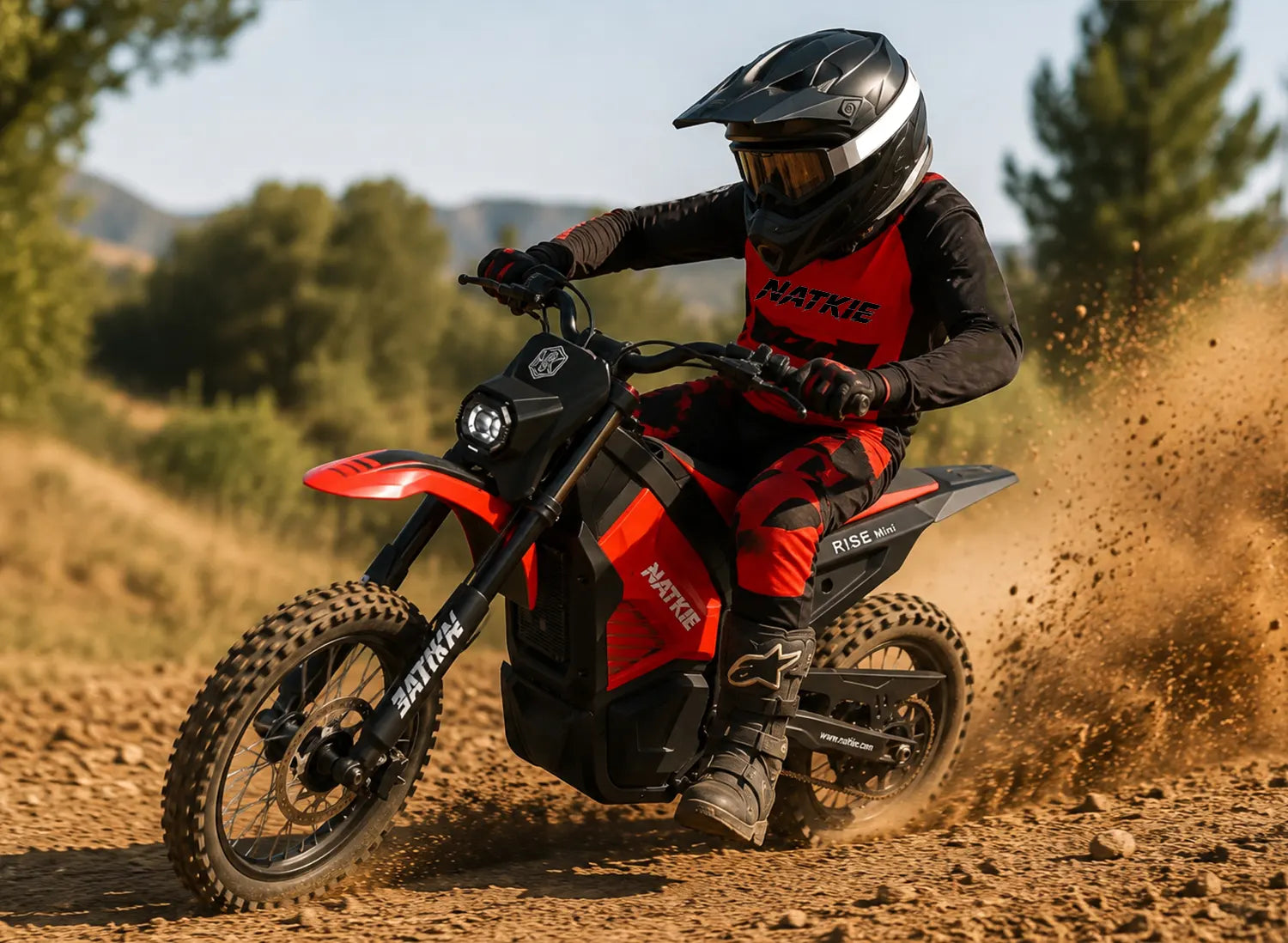 NATKIE RISE Mini 3120W Off-Road Electric Dirt Bike