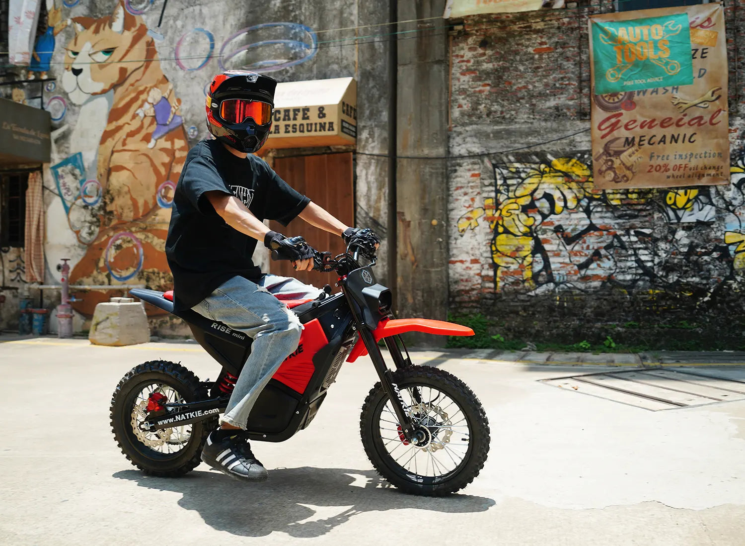 NATKIE RISE Mini 3120W Off-Road Electric Dirt Bike