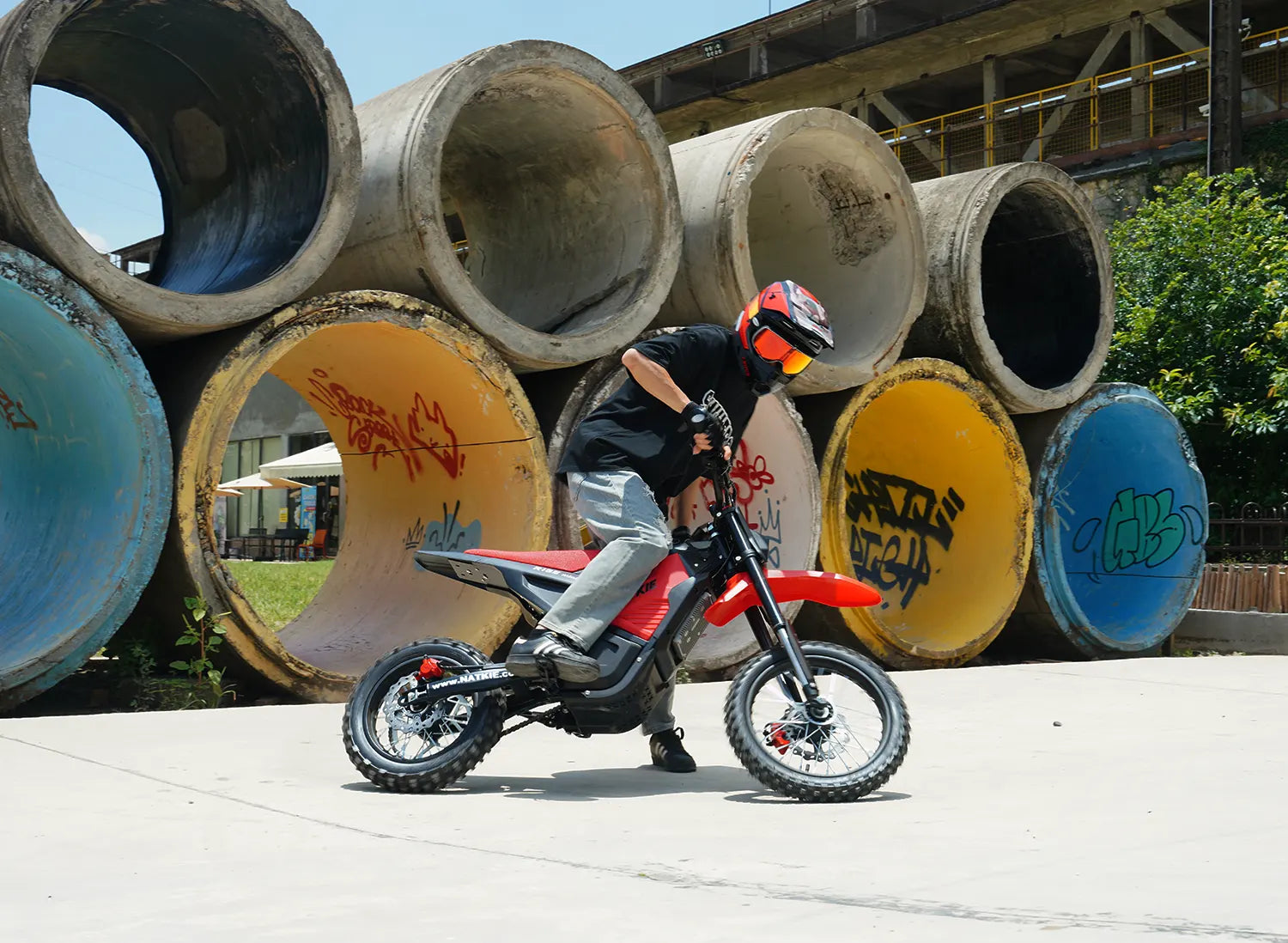NATKIE RISE Mini 3120W Off-Road Electric Dirt Bike