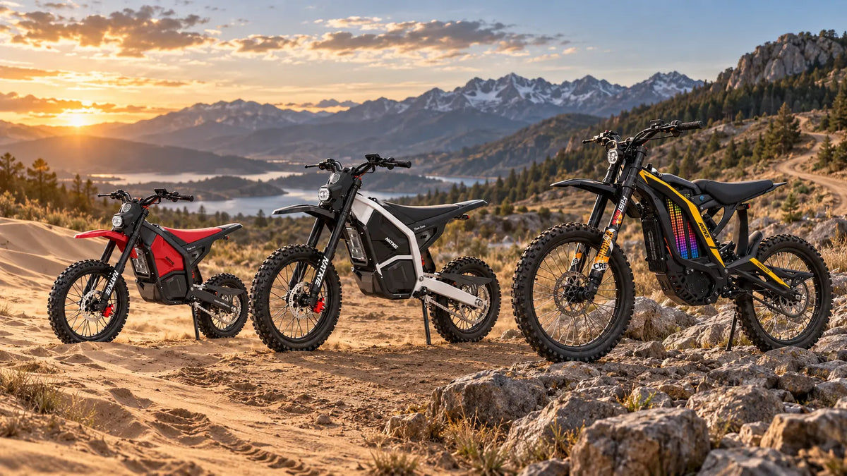 Which NATKIE Electric Dirt Bike Fits Your Terrain? Sand vs Hardpack vs Rocks vs Hills