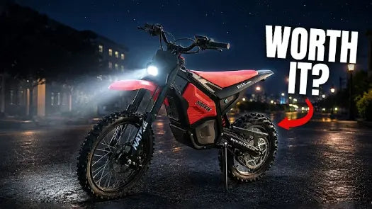 Are Big Pit Bikes Worth It? NATKIE Rise Core NIGHT RIDE
